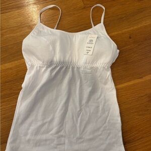 Basic White Camisole Top - Kids/Girls